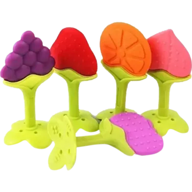 Silicone Baby Teether CN - 1Pc Teethers With Box or Without Box - Rokomari product